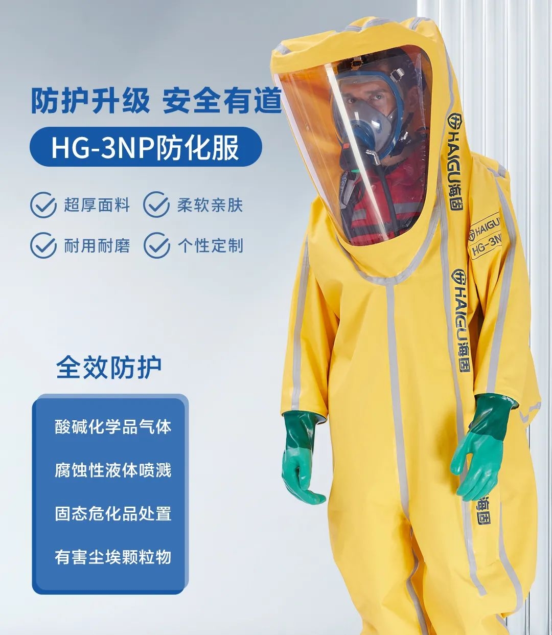 海固小課堂 | 關(guān)于防化服你了解多少？