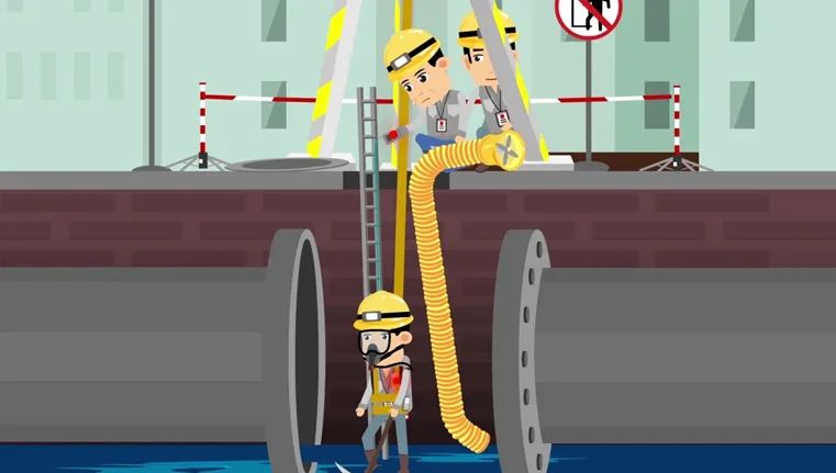 海固中壓車載連續(xù)送風(fēng)式長管呼吸器--有限空間作業(yè)的好幫手！